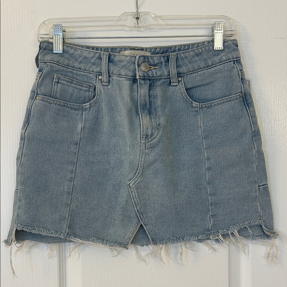 PacSun Light Blue Denim Skirt